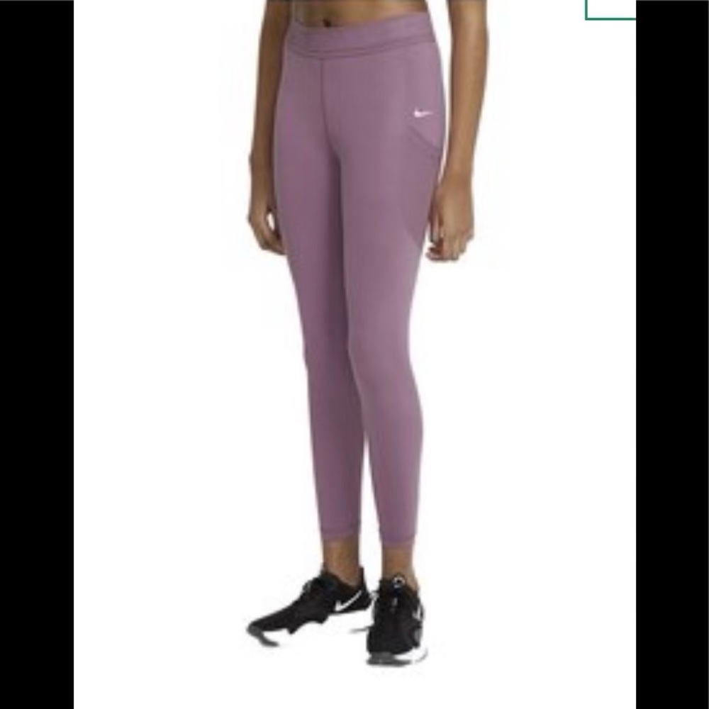 Nike Pro Novelty Mauve Dri-Fit Leggings Siza Small